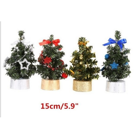 Christmas Tree 15cm New Year Table Decoration Artificial Tabletop