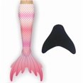 thumbnail image 1 of High Quality!Pink Mermaid Tail with Monofin for Girls pink, 1 of 1