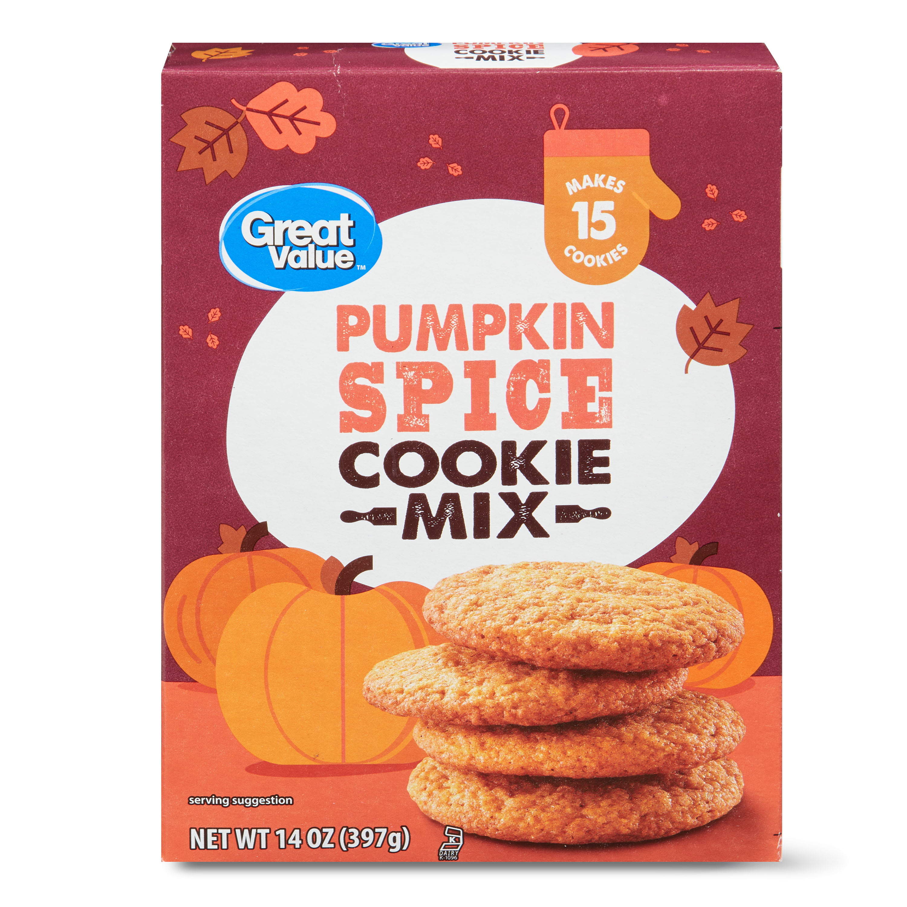 Pumpkin Spice Cookie Mix Walmart