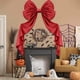 thumbnail image 5 of Adorno Navideño con Lazo Extragrande | Decoración Navideña Grande de Nailon y Licra | Blanco, Rojo, Negro, Azul y Rosa | Decoración para Interiores y Exteriores, Bodas, Fiestas y El Hogar | Adorno Fe, 5 of 6