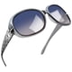 thumbnail image 1 of Lentes de Sol Joopin Vintage Mariposa Sobredimensionados Polarizados Grises, 1 of 6