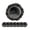 Black, variant on dokea 8 Pack Charger Plates, D13” Plastic – Perfect for Events & Parties