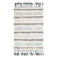 thumbnail image 3 of Unique Loom Mesa Collection Area Rug - Siphon (4' 1" x 6' 1" Rectangle Aquamarine/Ivory), 3 of 7