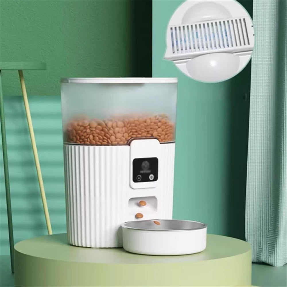 Cat and Dog Feeder, Automatic Timed and Quantified Cat and Dog Food Dispenser for Cats and Pets