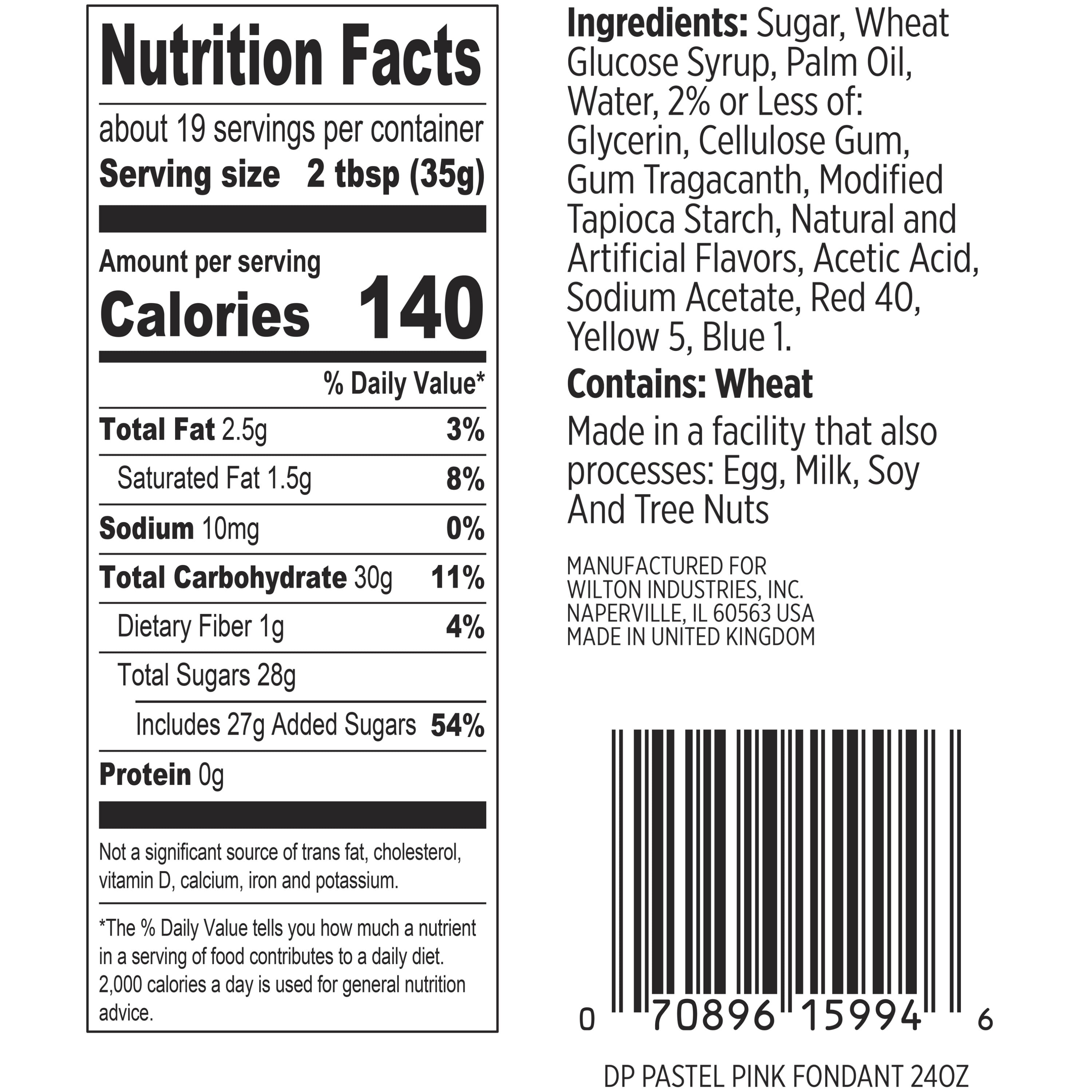 Wilton Decorator Preferred Fondant for Cakes, Cupcakes and Desserts, Pastel Blue, 24-Ounce