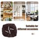 thumbnail image 3 of HEALEEP 2Ud Protector De Elástico De Material PU Café Para Uso En Comedores Y Eventos, 3 of 7