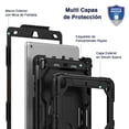thumbnail image 4 of Funda TEKKU StrapB uso rudo Para iPad 10 de 10.9' Negra A2696 A2757 A2777, 4 of 10