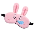 thumbnail image 4 of Coofit Sleep Mask Cartoon Cute Lightweight Eye Cover Eye Compress Mask for Sleepover, 4 of 6