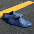 thumbnail image 5 of Zapatos de agua para hombre, moda de verano, impermeables, de goma, fondo suave, sin cordones, transpirables, antideslizantes..., 5 of 5