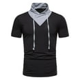thumbnail image 2 of Qiopertar Liquidation à Moins de 5$ Mode Personnalité Chemise Décontractée Slim à Manches Courtes Imprimée Col Rabattu en Liquidation Offres d'Accès Anticipé, 2 of 4