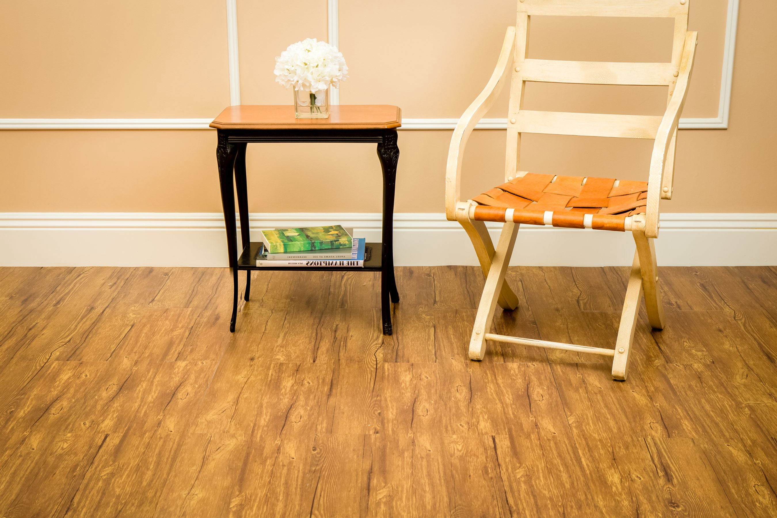 Traditional Elegance Madison Saddle 6x36 Self Adhesive Vinyl Floor Planks - 10 Planks/15 sq. ft.