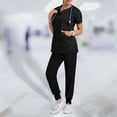 thumbnail image 4 of Ropa de protección Zulema Scrub Set negro unisex, 4 of 8