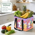thumbnail image 4 of Collapsible Car Trunk Organizer with Handles 600D Oxford for Car Kitchen and Home Storage, Rainbow Color 13× 10.2×10.8inch, 4 of 6