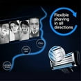 thumbnail image 2 of 24PCS Replaceable Shaver Blades Refills Manual 3 Blades Refills 3 Mens Refills Shaver Blades, 2 of 5