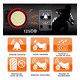 thumbnail image 3 of Alarma Moto Antirrobo BLOOSOM Encendido Control Remoto, 3 of 4