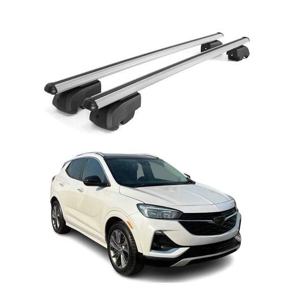 Roof Rack Cross Bars Luggage Carrier for Buick Encore GX 2020-2026 Gray