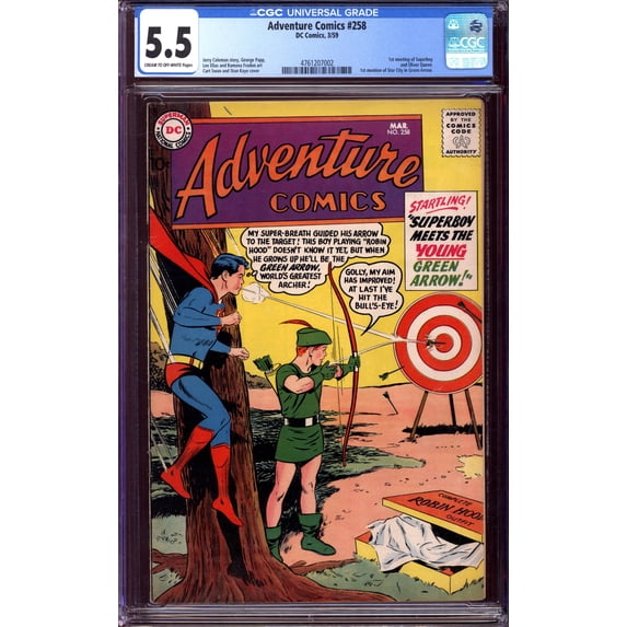Adventure Comics #258 - CGC 5.5 Comic Book