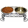 thumbnail image 2 of Mediterranean Old World Stainless Steel Double Diner 1Pt-Black, 2 of 2