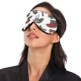 thumbnail image 3 of IAUYY Sleep Mask, Super Soft Eye Masks with Adjustable Strap, Lightweight Comfortable Blindfold,Perfect Blocks Light for Men Women Gift Box, 3 of 7