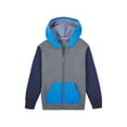 thumbnail image 3 of Fruit of the Loom Boys Fleece Full Zip Hoodie Sweatshirt, 3 of 4