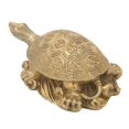 thumbnail image 2 of Brass Tortoise Statue Desk Home Indoor Outdoor Decorative Collectible Gifts Craft, 2 of 5