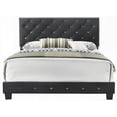 thumbnail image 6 of Elegant Black Queen Bed with Transitional Design for Comfort, 6 of 6
