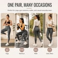 thumbnail image 3 of 3D Anti-Cellulite Leggings, High Waist Compression Shaping Pants, Sculpting Slimming for Women Yoga Gym,Light Purple S, 3 of 8