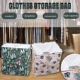 thumbnail image 3 of Ohufall Sac de Rangement Décoratif Pliable et Portable pour Vêtements avec Rangement de Garde-Robe Organisateur de Rangement, 3 of 3