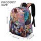 thumbnail image 3 of Toy Story-theme Backpack, Campus style schoolbag Bookbag with Adjustable Shoulder Straps And Large Zip Compartment, Unisex Travel Bags.42x30x15cm, 3 of 6
