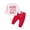 AB72 White, variant on Bainana Christmas Kid'S Outfits Set Long Sleeve Letter Print Sweatshirt Pants 2 Pieces Clothes Set Toddler Boys Girls Fashion Party Wear