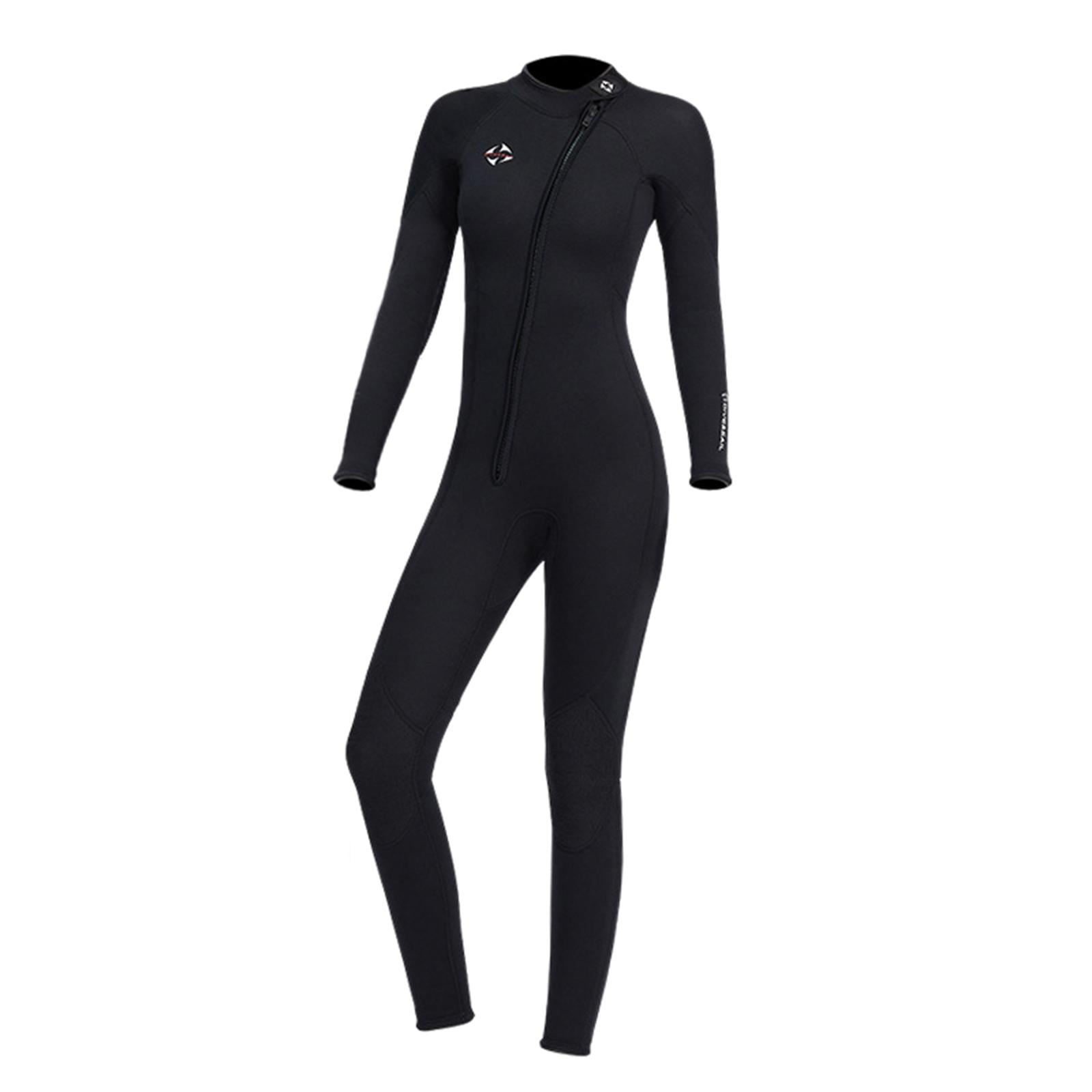 3mm Neoprene Wetsuit Full Body Diving Suit Front Zipper Wetsuit for