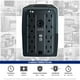 thumbnail image 2 of No Break CDP R-UPR508 500VA/250W Respaldo 10-20min AVR Supresor de Picos 8 Salidas 6 USB, 2 of 4