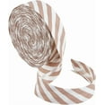 thumbnail image 6 of 10.94 Yards Pink White Stripe Bias Binding 3/4Inch Wide Striped Ribbon Polyester Twill Striped Piping Ribbon for DIY Garment Sewing Seaming Piping Quilting Pink DIY, 6 of 9