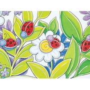 Pack Of 1, 24" x 417' Lady Bug Friends Gift Wrap Counter Roll For 175 -200 Gifts Made In Usa