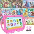 thumbnail image 2 of Kids Tablet, 7 inch Android Tablet for Kids, 4GB RAM 32GB ROM 1TB Expand, Toddler Tablet with Parental Control, IPS Screen, Dual Camera, Educational, Games, Shockproof Case for Boys/Girls (Pink), 2 of 7