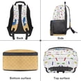 thumbnail image 6 of Yuyamidu Funny Baseball Kids Backpack for Kids 5-9, School Bookbag with Smooth Zippers, Lightweight Shoulder Bag for Elementary Students, 6 of 7
