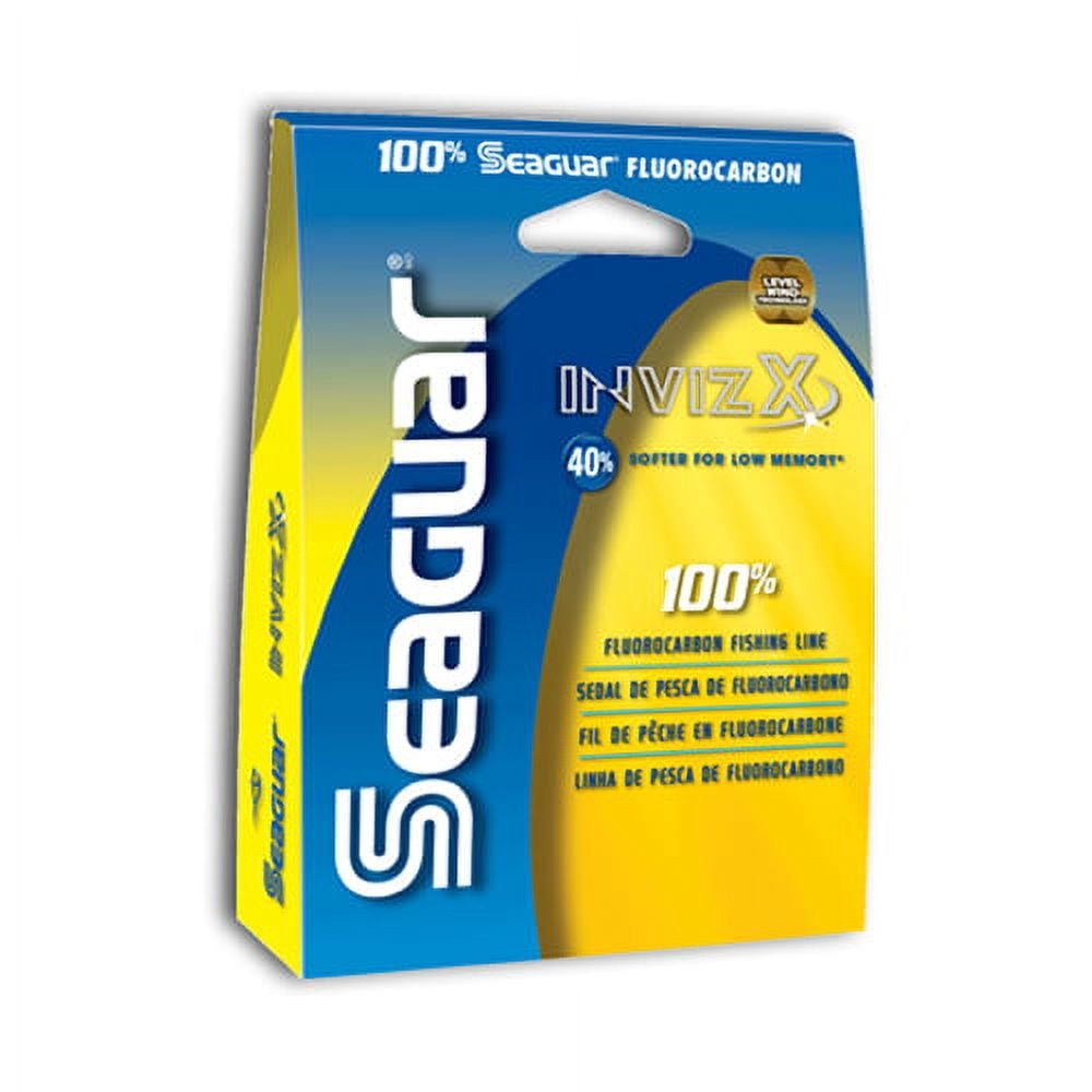 Seaguar InvizX 100% Fluorocarbon Fishing Line 17lbs, 1000yds Break Strength/Length - 17VZ1000
