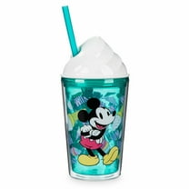 Oh My Disney Mickey & Minnie Mouse Ice Cream Dome Tumbler w/ Straw