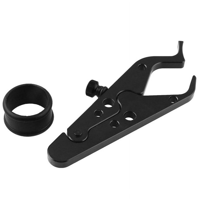 Aluminum Motorcycle Throttle Lock Cruise Control Clamp Scooter Hand Grips Assist Parts For Steed Shadow,1* Throttle lock 1* Apron,Black