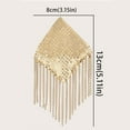 thumbnail image 3 of Sequins Tassels Pasties Sticky Bra Nipple Covers Reusable Pasty Breast Covers Adhesive Nipples Stickers for Women Girls, 3 of 8