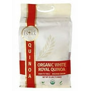 Organic Royal Bolivian White Quinoa - 25 lb Bulk Bags - Bold Flavorful Prewashed Whole Golden Grains 6g Protein 3g Fiber - Superb Value 250+ Servings per Bag by Pride Of India