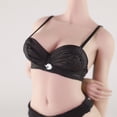 thumbnail image 2 of Ropa de muñeca Figuras femeninas Resistencia al desgaste Bras Beauty Chic Ropa interior Sexy juguetes juguetes accesorios Bras para 12 pulgadas Figura Negro 1 Set sidaley  FN001636-02, 2 of 5