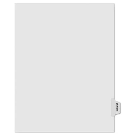 - 80000 Series Legal Index Dividers, Side Tab, Printed