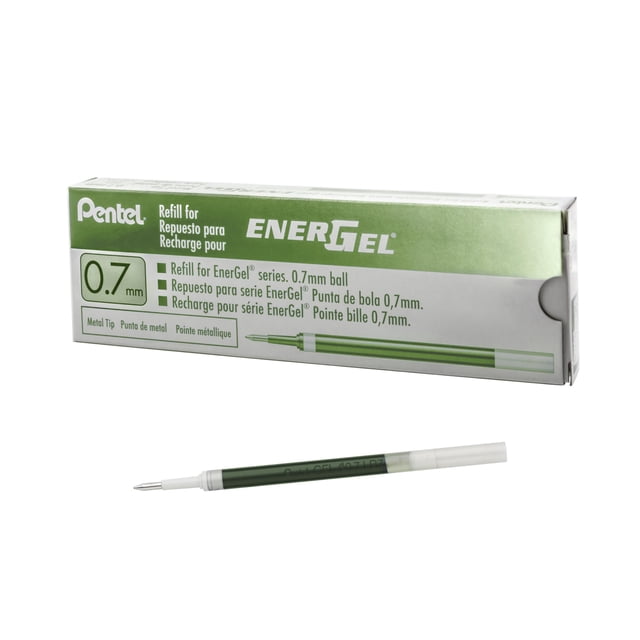 Recarga de Tinta para Bolígrafo Retráctil EnerGel RTX 0,7 mm Paquete de 12