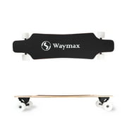 31 Inch Longboard Skateboard Completed for Hybrid, Freestyle, Carving, Cruising, T-TOOL Included