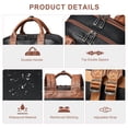 thumbnail image 6 of Shrrie Laptop Backpack for Women 15.6 inch Travel Leather Backpack Purse Work Computer Backpacks for Business College, 6 of 7