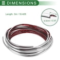 thumbnail image 4 of Chrome Silver Tone 5m/16.40ft, 4 of 7