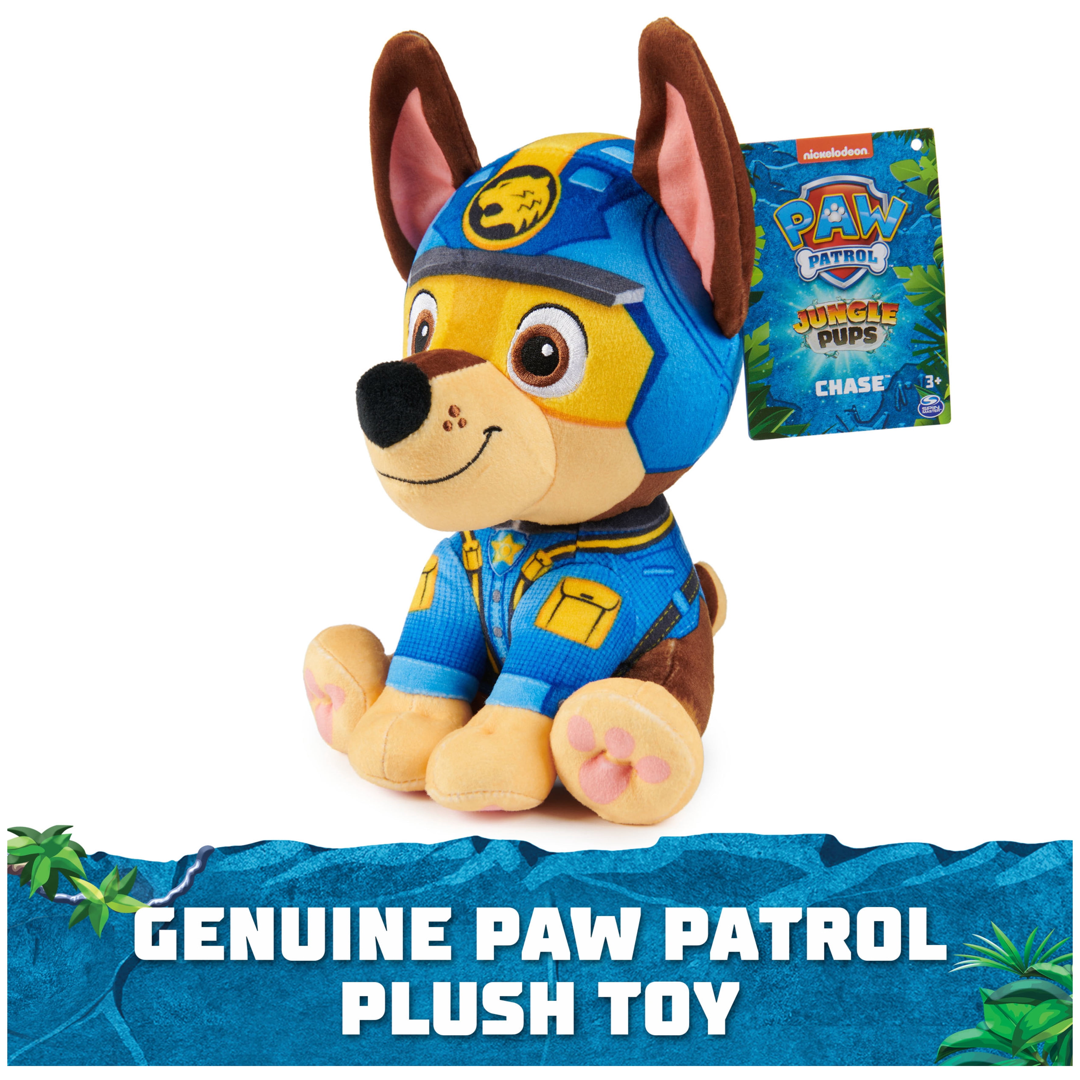 PAW Patrol Jungle Pups, 8-Inch Collectible Plush Toy (Styles May Vary)