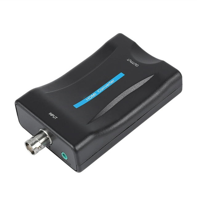 Convertidor de BNC a HDMI Adaptador de video para monitor de vigilancia con pantalla HD 1080P/720P