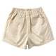 thumbnail image 5 of Odeerbi 1-7 Años Niños Niñas Verano Pantalones Cortos Algodón Casual Primavera Color Sólido Pantalones Cortos Con Bolsillos, 5 of 5